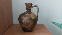 Old teat rattle jar