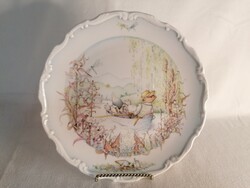 Royal Doulton "The wind in the willows" Angol tányér