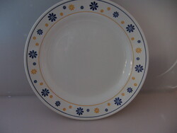 Ritkaság! Oxford Brazil Jasmin  retro kék-sárga virágos tányér készlet 12 db-os