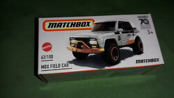 MATCHBOX - MATTEL -MBX FIELD CAR -70 ÉVES ÉVFORDULÓS bontatlan dobozával fém kisautó a képek szerint