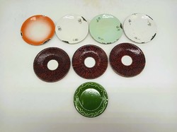 Retro enamel saucers, for replacement, in several colors and sizes