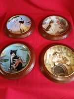 Wonderful cat plates!