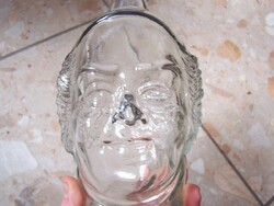 Head-shaped glass