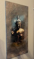 Buddha falikép,festmény