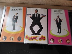 Mr bean 3 vhs cassettes 1000ft/pc