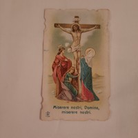 Prayer card from the 1930s