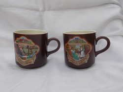 Villeroy and Boch coffee house pattern cup, mug 2 pcs
