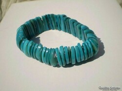 Light blue convex bracelet