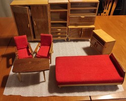 Retro toy doll furniture from the early 70s