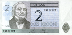 Estonia 2 krooni 2006 unc
