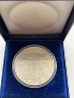 1996. Honfoglalás ezüst 2000 Forint BU tokban tanúsítvánnyal BU