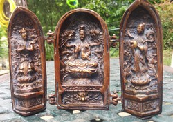 Bronze Buddhist Wing Altar