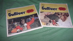 1985. Gulliver among the giants i-ii. (Ernő Zórád's colorful comic book) according to the pictures is a publisher