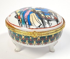 Sale !!! :) Chinese porcelain bonbonier / jewelry box
