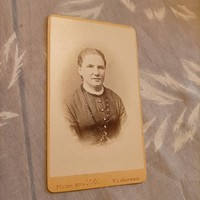 Antique portrait photo from the 19th century