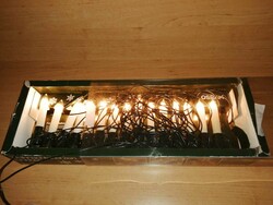 OSRAM karácsonyfa gyertya formájú csíptetős égősor izzó sor - 15 db-os