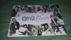 1965.Books on film booklet, book catalog with order form according to the pictures, state book distributor