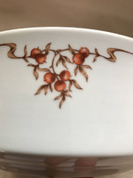 Garnish bowl with lace berry pattern - Great Plains