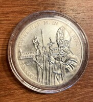 II. János Pál pápa magyaroroszági látogatása .900 ezüst 500 Forint