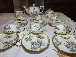 Herend Victorian tea set