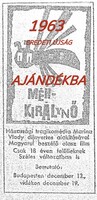 1963 január 15  /  Népszabadság  /  Ssz.:  25466