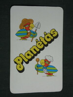 Card calendar, book publishing company, planetary magazine, newspaper, graphic artist, parrot, 1985, (3)