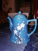Japanese teapot with cherry blossoms