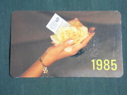 Card calendar, scale coop stores, 1985, (3)