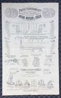 Jacob beylen in cöln 1861 / pickling cabinet - advertisement