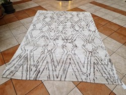 Guy laroche 173x235 cm design hand-knotted wool-bamboo silk rug ff59