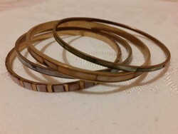 4 pieces of thin mother-of-pearl copper alloy? Bracelet