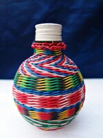 Retro bottle with braided cover