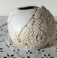 Marked spherical vase from the 70s - perfect!