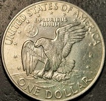 Amerikai Egyesült Államok, 1 dollár, 1971, Eisenhower Dollar.