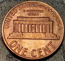 Amerikai Egyesült Államok, 1 cent, 1980. Lincoln Cent