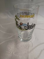 Micimackó üveg pohár