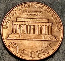 Amerikai Egyesült Államok, 1 cent, 1983. Lincoln Cent