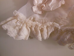 Baby dress - skirt - old - tulle - lace - 12 - 16 cm - also for decoration - flawless