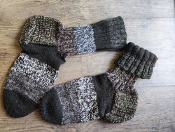 Hand knitted socks