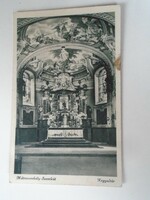 D199635 old postcard - Mátraverebély-Szentkút altar 1940k