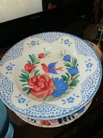 Antik festett Antik tányér gyűjteményből 36