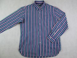 Original ralph lauren (l / xl) sporty elegant striped long sleeve men's shirt