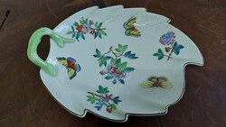 Herend victoria pattern antique bowl with handles