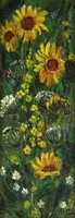 1P537 xx. Century painter: flowers