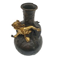 Charles Georges Ferville-Suan munkája: Figurális váza (tűzi aranyozott)M01013