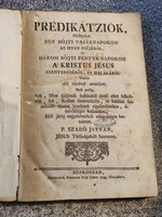 P.Szabó István-Prédikátziók (1743) Gróf Csáki Győrgy-felesége-Ebergényi Ilona asszony tiszteletére.