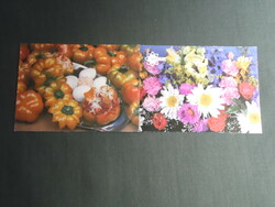 Card calendar, flower seed company, name day, 1987, (3)