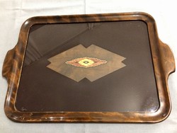 Old inlaid large tray