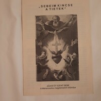 "Sebeim kincse a tietek"   SZERETETLÁNG-sorozat 5. Chambon Mária Márta vizitációs nővér