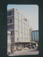 Card calendar, grain mill industry company, Pécs, ifa truck, 1988, (3)